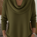 Gwyneth | Cosy Cowl Neck Pullover Sweater