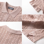 Casual Men's T-Shirt | Breathable Knitted Fabric with Relaxed Fit | Comfortable Summer Essential for Everyday Wear