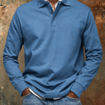Harold | Long-Sleeve Knit Polo