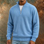 John | Ribbed Half-Zip Sweater