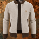 Peter | Knit Cardigan with Deer Detail