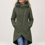 Audrey | Longline Hooded Jacket