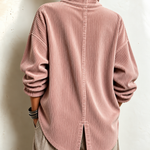 Olivia | Corduroy Button-Up Top