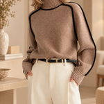 Deirdre | The Piped Turtleneck