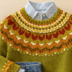 Jordan | Classic Vintage Knit Sweater