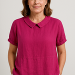 Avery | Relaxed Fit Collared Top