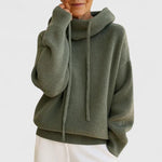 Elisa | Cozy Knit Hoodie