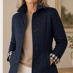 Chantal – Quilted Transitional Stand-Collar Jacket