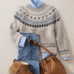 Karina | Heritage Nordic Knit Sweater
