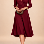 Naima | Long Sleeve Midi Maxi Dress