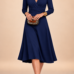 Naima | Long Sleeve Midi Maxi Dress