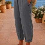Sienna | Relaxed Linen Wide-Leg Pants