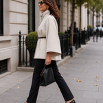 Selviora | Chic Butterfly Jacket with belt