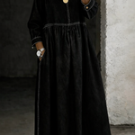 Zephyrelle - Vintage Denim Maxi Dress