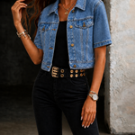 Jessica | Short Denim Jacket