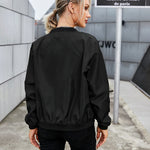 Nadorine Classic Bomber Jacket Windbreaker with Pockets