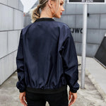 Nadorine Classic Bomber Jacket Windbreaker with Pockets