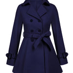 Nadorine Double-Breasted Thick Wool Coat Jacket