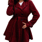 Nadorine Double-Breasted Thick Wool Coat Jacket