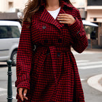 Nadorine Double-Breasted Thick Wool Coat Jacket