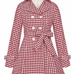 Nadorine Double-Breasted Thick Wool Coat Jacket