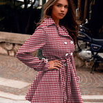 Nadorine Double-Breasted Thick Wool Coat Jacket