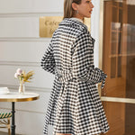 Nadorine Double-Breasted Thick Wool Coat Jacket