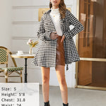 Nadorine Double-Breasted Thick Wool Coat Jacket