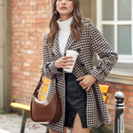 Nadorine Double-Breasted Thick Wool Coat Jacket