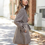 Nadorine Double-Breasted Thick Wool Coat Jacket
