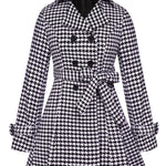 Nadorine Double-Breasted Thick Wool Coat Jacket