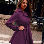 Nadorine Double-Breasted Thick Wool Coat Jacket