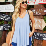 Tank Tops Spaghetti Strap Camisoles - Nadorine (Us Only)