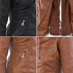 Reina | Elegant and Street-Ready Leather Jacket