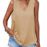 Nadorine V Neck Cami Tank Tops