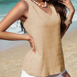 Nadorine V Neck Cami Tank Tops