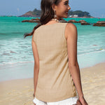 Nadorine V Neck Cami Tank Tops