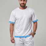 KZZ Men's Two-Piece Loungewear Set