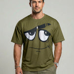 KZZ Men's 3D-Printed T-Shirt
