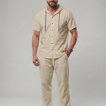 KZZ Men's lightweight two-piece set