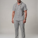 KZZ Men's lightweight two-piece set