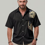KZZ Men's Summer Short-Sleeve Shirt
