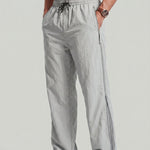 KZZ Men's Wide-Leg Techwear Trousers