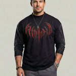 KZZ Men's Slim Fit Long Sleeve Sports Shirt