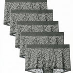 KZZ Men's lace boxer briefs