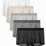 KZZ Men's lace boxer briefs