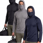 KZZ Men's Casual Hooded Pullover