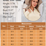 Nadorine Long Sleeve Oversized Knit Sweater Tops