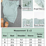 Shirts Short Sleeve Loose T Shirt Blouses - Nadorine (Us Only)