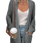 Nadorine Cardigan Fall Winter Open Front Sweater